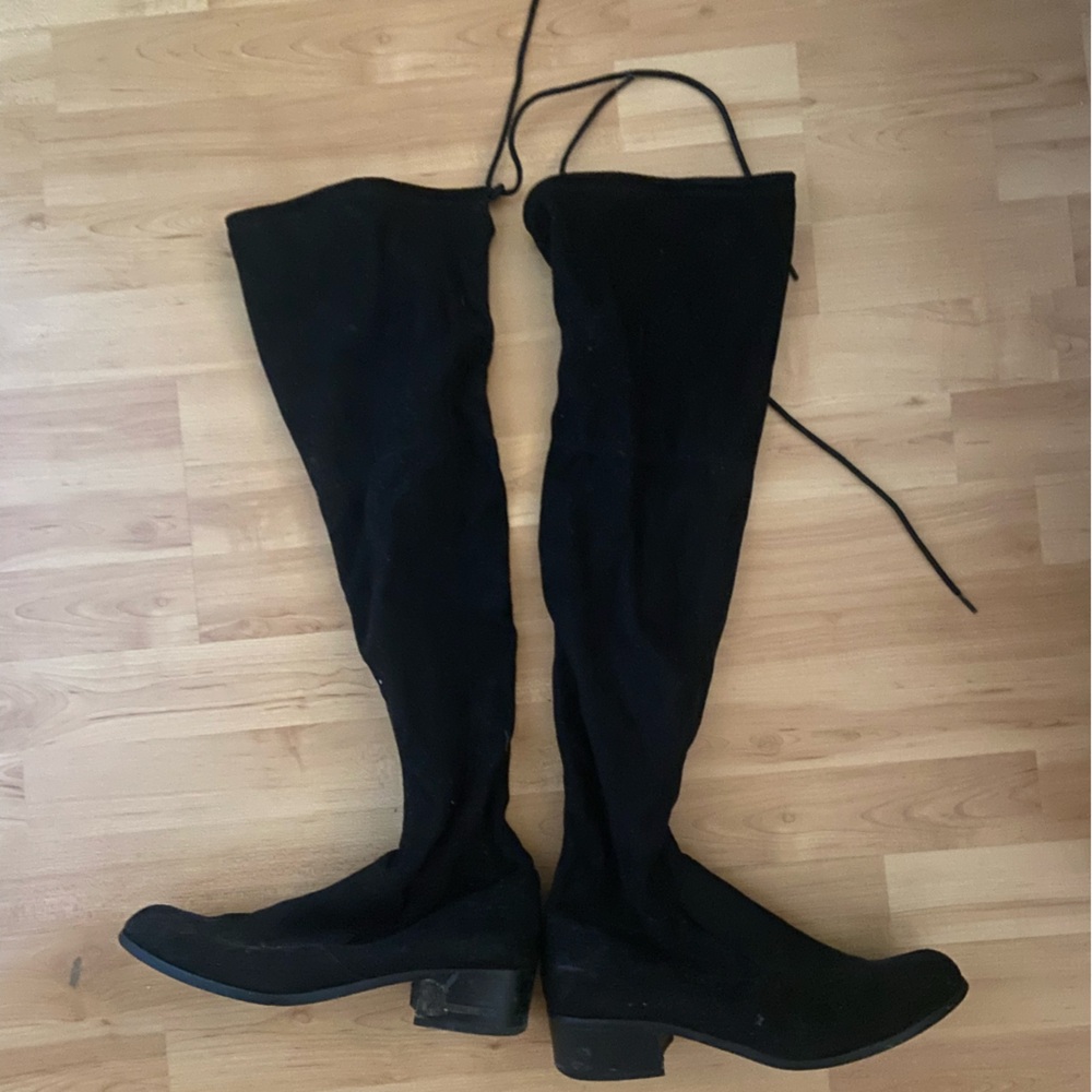 Black Over-the-Knee Boots